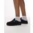 Clarks Solsbury Svarta Mules I Mocka - Svart