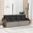 vidaXL with Cushion Light Grey Garden Bench