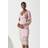 Coast Midi Dress Pink Satin Lace Panelled Wrap - Pink Satin