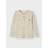 Name It Lil'Atelier Bluse Geo Lim Turtledove - Hvid