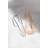 H&M Ladies Light Pink Silver Coloured 2 Pack Hair Sticks