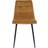 House Nordic Middelfart Mustard Yellow Kitchen Chair 86cm 2pcs