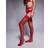 Ann Summers Glossy Stocking Suspender Set - Red