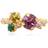 Caroline Svedbom Stardust Ring Autumn Bloom Combo - Guld
