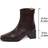 Shein New Stylish Slim High Heel Boots With Square Toe - Women