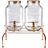 The Vintage Company Double Beverage Dispenser 2pcs 8L