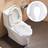 Shein Baby New Simple White Plastic Toilet Seat