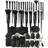 Shein 56/46/44/31/18pcs Makeup Brush Set Full Kit Includes 25 Makeup Brushes, Powder Brush, Blush Brush, Highlighter Brush, Eyeshadow Brush, Lash Comb, Eyeliner Brush, Contour Brush, 6 Makeup Sponges, 6 Triangular Makeup Sponges For Powder Foundation, 3 Mini Makeup Sponges, 1 Makeup Brush Cleaner Bowl
