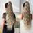 Shein Claw Ponytail Extension Ombre Silver Brown 28 Inch