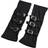 Shein Y2k Style Punk Gloves Gothic Style Wristband - Black