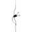 Flos Parenthesis Spare Parts Nickel Ceiling Lamp