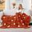 Shein Halloween Flannel Throw Blanket 1pc Blankets Multicolour