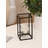 Shein 1pc Iron Square Candle Holder Black Candle Holder 26cm