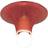 Artemide Teti Orange Wall light ∅ 14cm