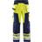 Blåkläder 1568 Hi-Vis Craftsman Trousers - Yellow/Navy Blue