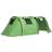 OutSunny 2 Room Camping Family Tent For 3-4 Persons - Green