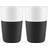Eva Solo Café Latte Carbon Black Krus 36cl 2stk