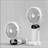 Shein Portable Handheld Fan 6000mAh With LED Display