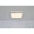 Nordlux Oja Square Chrome Ceiling Flush Light 29.4cm
