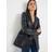River Island Faux Leather Fitted Blazer - Black