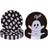 Shein Black Halloween Paper Plates Set 9 Inch