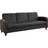 HOME DETAIL Tampa Black Sofa 203cm 3 Seater