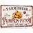 Shein Farm Fresh Pumpkin Autumn Patch 8x12 Inch Wall Decor