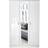 Fwstyle Chilton 3-Door White Gloss Wardrobe 114x181cm