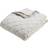 Catherine Lansfield Corded Leaves 240x260 cm Gold Bedspread Beige