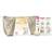 Dove with Love Gold Beauty Bag Gift Set 5-pack