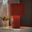 ValueLights Ash Rust Boucle Table Lamp