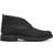 Clarks Newford Mid Leather Ankle Boots - Black