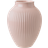 Knabstrup Keramik Fluted Ripple Rose Vase 27cm