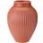 Knabstrup Keramik Fluted Coral Vase 27cm