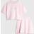 River Island Girls Pink Premium Skirt Set