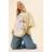 Yours Curve Yellow Summer Spritz Oversized Tshirt