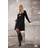 Yours Bow Detail Tunic Dress Women - Black