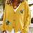 Shein Fall Women's Sweater Cardigan Long Sleeve - Holiday