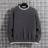 Shein Tween Boy Contrast Textured Jacquard Knit Sweater - Grey