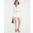 River Island Bow Front Cropped Blazer - White