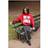 Yours Not My Problem Slogan Sweatshirt - Red