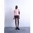 Topshop Knitted Exposed Seam Relaxed Cardigan - Pink