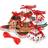 Shein 12pcs Festive Christmas Gift Boxes