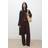 Mango Long-sleeved Fine-Knit Sweater Wine -