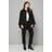 Wallis Wool Mix Belted Cape - Black