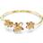 Swarovski Idylia Yellow Gold Tone Crystal Bracelet - Multicolored