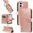 GANGXUN Pink Leather Wallet Case for iPhone 16 Plus