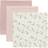 Sebra Stofbleer 3 Stk Powder Blossom Rose