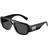 Dolce & Gabbana Autentiske Stilfulde Briller 57mm Black