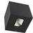 Hide-a-lite Cube II Anthracite Wall light